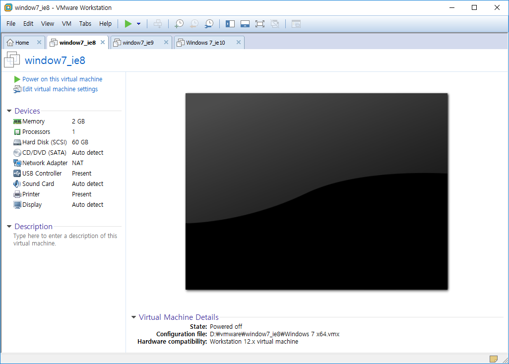 VMware  가상윈도우 OS설치 